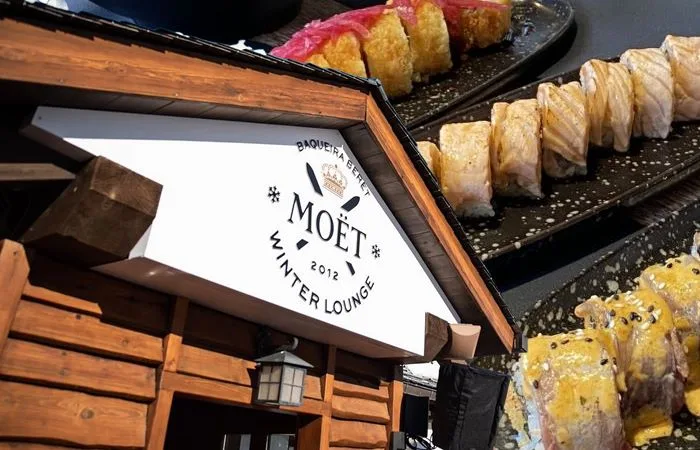 Moët Winter Lounge: Un santuario alpino de lujo para los paladares más exigentes