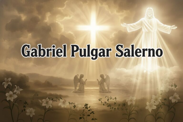 En memoria de Gabriel Pulgar Salerno: Su recuerdo congrega a familiares y amigos en un mensaje de oración por su eterno descanso